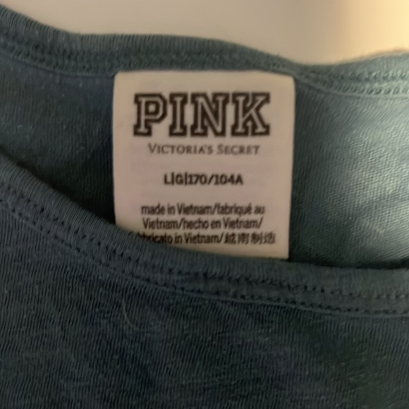 PINK - Victoria’s Secret Exercise Tank - ‘Hustle for the Muscle’. Size Large - Picture 3 of 4